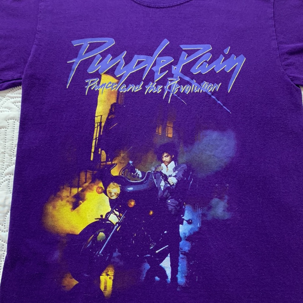 Prince PURPLE RAIN T-shirt - Picture 3 of 5